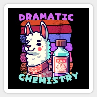 Chemistry Llama Magnet